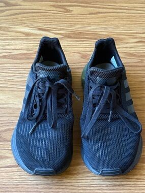 Adidas women’s Black Athletic Knit Running Shoes